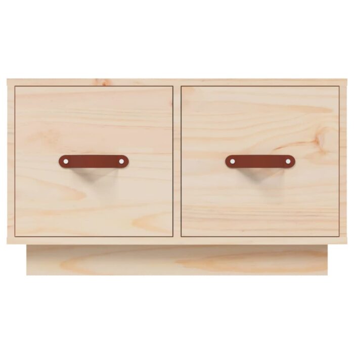 Table basse 60x53x35 cm Bois massif de pin – Image 4