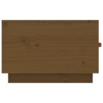Table basse Marron miel 60x53x35 cm Bois massif de pin – Image 6