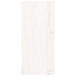Armoire à vin Blanc 56x25x56 cm Bois de pin massif – Image 4