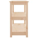Table console 80x40x74 cm Bois massif de pin – Image 5