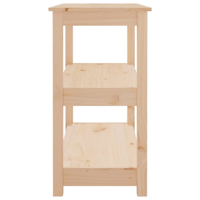 Table console 80x40x74 cm Bois massif de pin – Image 5