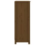 Bibliothèque Marron miel 80x35x97 cm Bois de pin massif – Image 4