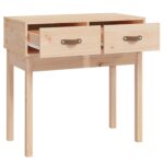 Table console 76,5x40x75 cm Bois massif de pin – Image 2