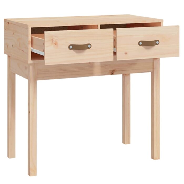 Table console 76,5x40x75 cm Bois massif de pin – Image 2