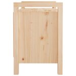 Banc d'entrée 80x40x60 cm Bois de pin massif – Image 3