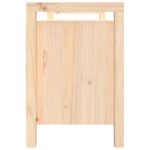 Banc d'entrée 110x40x60 cm Bois de pin massif – Image 2