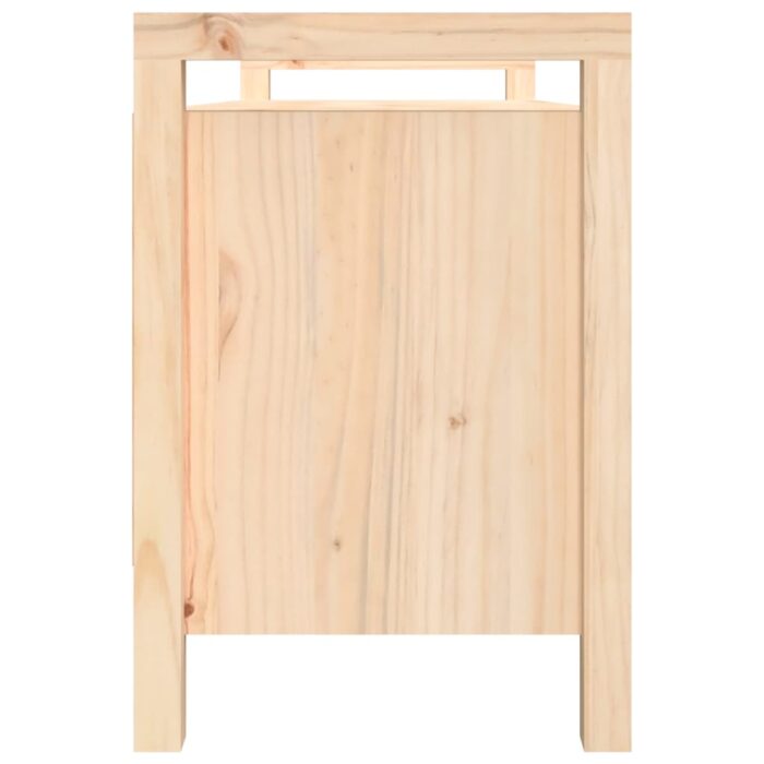 Banc d'entrée 110x40x60 cm Bois de pin massif – Image 2