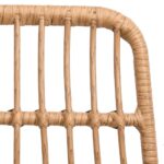 Chaises de jardin lot de 2 48x62x84 cm Résine tressée – Image 5
