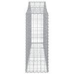 Paniers à gabions arqués 7 pcs 200x30x80/100 cm Fer galvanisé – Image 3
