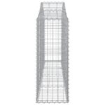 Paniers à gabions arqués 10 pcs 200x30x80/100 cm Fer galvanisé – Image 3