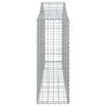Paniers à gabions arqués 15 pcs 200x30x80/100 cm Fer galvanisé – Image 3