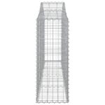 Paniers à gabions arqués 25 pcs 200x30x80/100 cm Fer galvanisé – Image 3