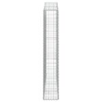 Paniers à gabions arqués 10 pcs 200x30x180/200 cm Fer galvanisé – Image 3