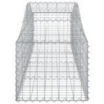 Paniers à gabions arqués 10 pcs 200x50x40/60 cm fer galvanisé – Image 3