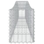 Paniers à gabions arqués 15 pcs 400x30x40/60 cm Fer galvanisé – Image 3