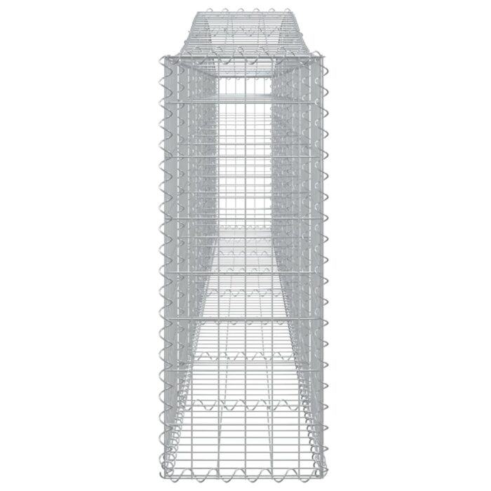 VXL8720845563967_g_en_hd_3.jpg Paniers à gabions arqués 2 pcs 400x30x80/100 cm Fer galvanisé – Image 3