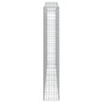 Paniers à gabions arqués 7 pcs 400x30x180/200 cm Fer galvanisé – Image 3