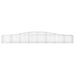 Paniers à gabions arqués 20 pcs 400x50x40/60 cm Fer galvanisé – Image 2