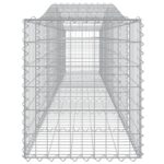 Paniers à gabions arqués 6 pcs 400x50x60/80 cm Fer galvanisé – Image 3