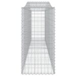 Paniers à gabions arqués 10 pcs 400x50x100/120 cm Fer galvanisé – Image 3