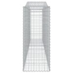 Paniers à gabions arqués 15 pcs 400x50x120/140 cm Fer galvanisé – Image 3