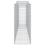 Paniers à gabions arqués 25 pcs 400x50x120/140 cm Fer galvanisé – Image 3