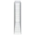 Paniers à gabions arqués 6 pcs 400x50x220/240 cm Fer galvanisé – Image 3