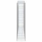 Paniers à gabions arqués 8 pcs 400x50x220/240 cm Fer galvanisé – Image 3