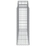 Paniers à gabions arqués 11 pcs 200x50x120/140 cm Fer galvanisé – Image 3