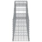 Paniers à gabions arqués 7 pcs 300x30x40/60 cm fer galvanisé – Image 3