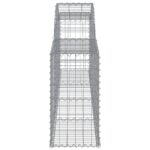 Paniers à gabions arqués 15 pcs 300x30x60/80 cm Fer galvanisé – Image 3