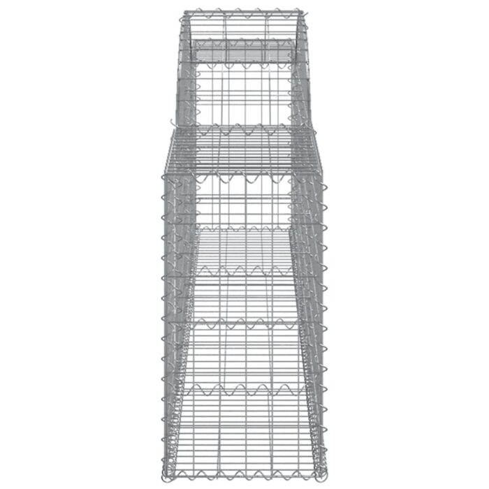 VXL8720845570804_g_en_hd_3.jpg Paniers à gabions arqués 15 pcs 300x30x60/80 cm Fer galvanisé – Image 3