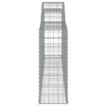 Paniers à gabions arqués 11 pcs 300x30x80/100 cm fer galvanisé – Image 3