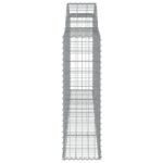 Paniers à gabions arqués 9 pcs 300x30x100/120 cm fer galvanisé – Image 3