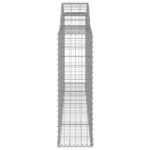 Paniers à gabions arqués 25 pcs 300x30x100/120 cm fer galvanisé – Image 3