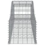 Paniers à gabions arqués 3 pcs 300x50x40/60 cm fer galvanisé – Image 3