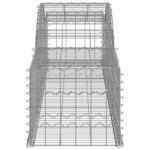 Paniers à gabions arqués 7 pcs 300x50x40/60 cm fer galvanisé – Image 3