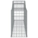 Paniers à gabions arqués 13 pcs 300x50x80/100 cm fer galvanisé – Image 3