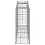 Paniers à gabions arqués 7 pcs 300x50x120/140 cm fer galvanisé – Image 3