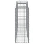 Paniers à gabions arqués 25 pcs 300x50x120/140 cm fer galvanisé – Image 3