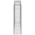 Paniers à gabions arqués 15 pcs 300x50x180/200 cm fer galvanisé – Image 3