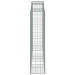 Paniers à gabions arqués 11 pcs 300x50x200/220 cm Fer galvanisé – Image 3