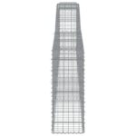 Paniers à gabions arqués 3 pcs 400x30x80/100 cm Fer galvanisé – Image 3