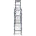 Paniers à gabions arqués 5 pcs 400x30x100/120 cm Fer galvanisé – Image 3