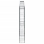 Paniers à gabions arqués 5 pcs 400x30x180/200 cm Fer galvanisé – Image 3