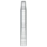 Paniers à gabions arqués 7 pcs 400x30x180/200 cm Fer galvanisé – Image 3
