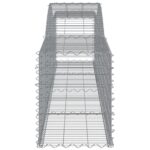 Paniers à gabions arqués 7 pcs 400x50x60/80 cm Fer galvanisé – Image 3