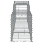 Paniers à gabions arqués 9 pcs 400x50x60/80 cm Fer galvanisé – Image 3