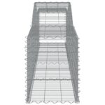 Paniers à gabions arqués 25 pcs 400x50x60/80 cm Fer galvanisé – Image 3