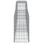 Paniers à gabions arqués 3 pcs 400x50x80/100 cm Fer galvanisé – Image 3